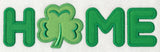 Home with Shamrock (Heirloom Applique)