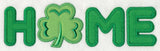 Home with Shamrock (Heirloom Applique)
