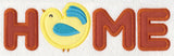 Home with Bird (Heirloom Applique)