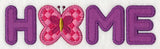 Home with Butterfly (Heirloom Applique)