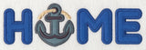 Home with Anchor (Heirloom Applique)