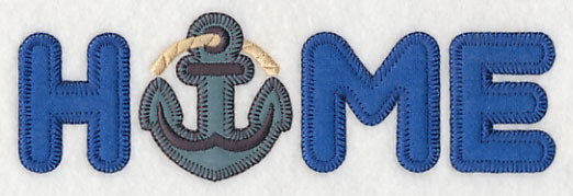 Home with Anchor (Heirloom Applique)