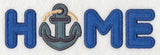 Home with Anchor (Heirloom Applique)