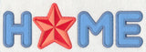 Home with Star (Heirloom Applique)