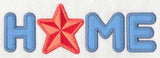 Home with Star (Heirloom Applique)
