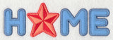 Home with Star (Heirloom Applique)