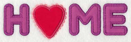 Home with Heart (Heirloom Applique)