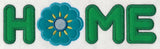 Home with Flower (Heirloom Applique)