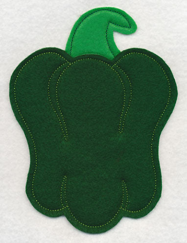 Bell Pepper (Crafty Cut Applique)