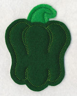 Bell Pepper (Crafty Cut Applique)