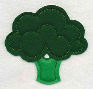 Broccoli (Crafty Cut Applique)