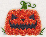 Haunting Halloween Pumpkin (Heirloom Applique)