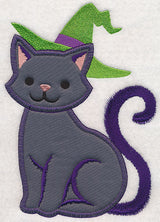 Bewitching Black Cat (Heirloom Applique)