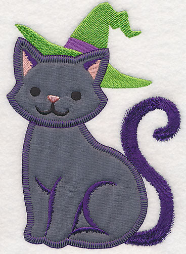 Bewitching Black Cat (Heirloom Applique)