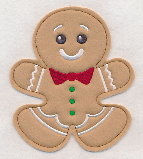 Gingerbread Boy (Crafty Cut Applique)