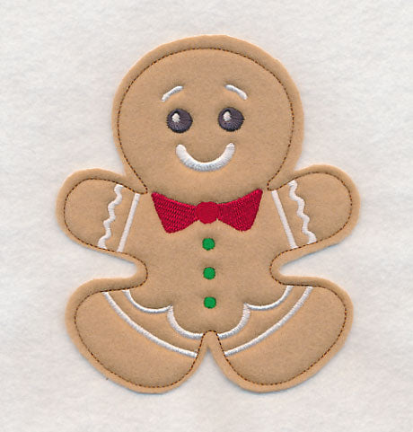 Gingerbread Boy (Crafty Cut Applique)