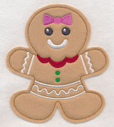 Gingerbread Girl (Crafty Cut Applique)