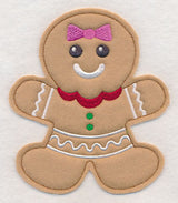 Gingerbread Girl (Crafty Cut Applique)
