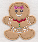 Gingerbread Girl (Crafty Cut Applique)