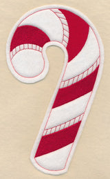 Candy Cane (Crafty Cut Applique)
