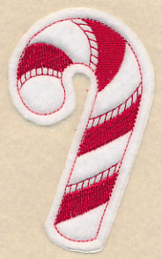 Candy Cane (Crafty Cut Applique)
