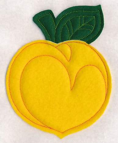 Peach (Crafty Cut Applique)