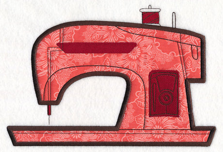 Retro Sewing Machine 1 (Applique)