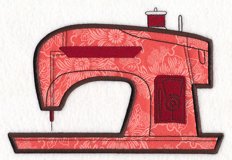 Retro Sewing Machine 1 (Applique)