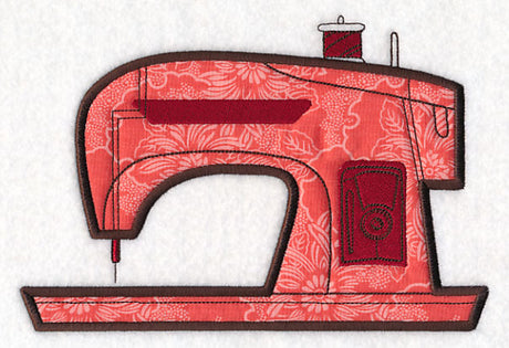 Retro Sewing Machine 1 (Applique)
