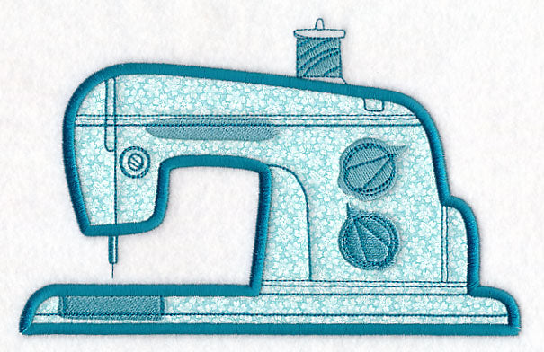 Retro Sewing Machine 2 (Applique)