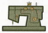 Retro Sewing Machine 3 (Applique)