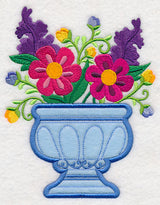 Blooming with Beauty Urn (Applique)