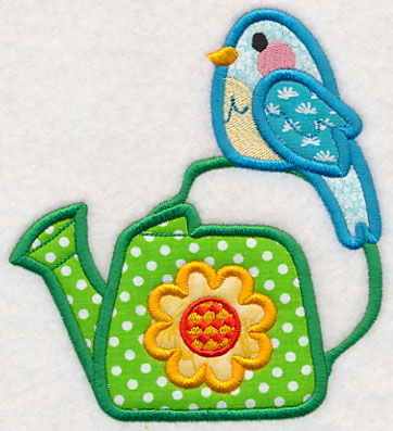 Garden Watering Can (Applique)