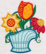 Garden Basket (Applique)