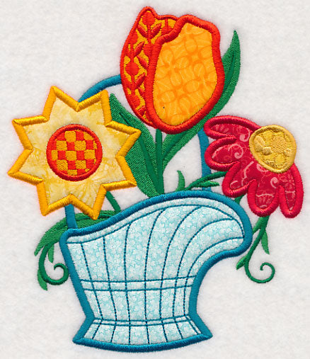 Garden Basket (Applique)