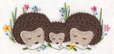 Cuddling Hedgehog Family (Crafty Cut Applique)