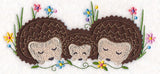 Cuddling Hedgehog Family (Crafty Cut Applique)