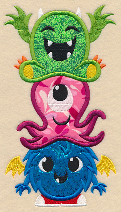 Monster Stack (Applique)