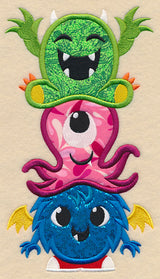 Monster Stack (Applique)