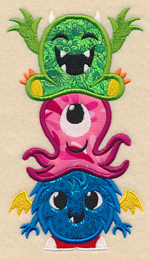 Monster Stack (Applique)