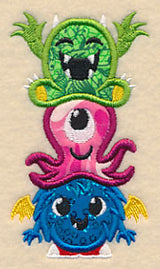 Monster Stack (Applique)
