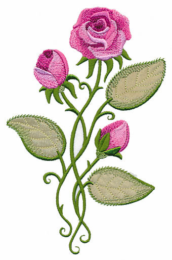 Roses (Luxury Applique)