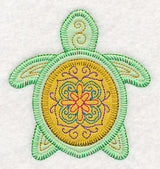 Tropical Turtle 1 (Heirloom Applique)