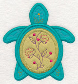 Tropical Turtle 2 (Heirloom Applique)