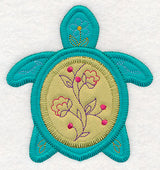 Tropical Turtle 2 (Heirloom Applique)