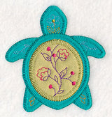 Tropical Turtle 2 (Heirloom Applique)