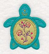 Tropical Turtle 2 (Heirloom Applique)