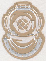 Seaside Diver's Helmet (Crafty Cut Applique)