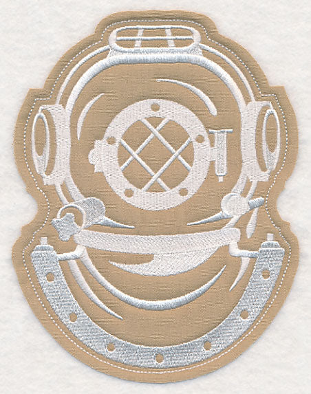 Seaside Diver's Helmet (Crafty Cut Applique)
