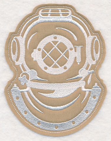Seaside Diver's Helmet (Crafty Cut Applique)